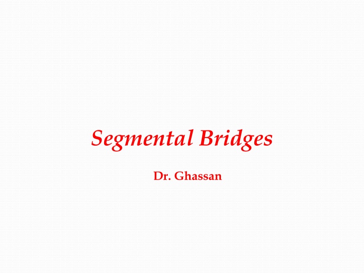 segmental bridges