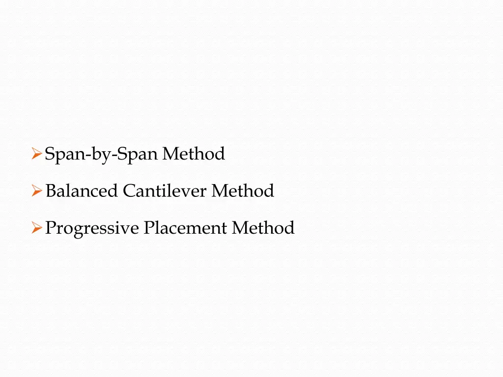 span by span method