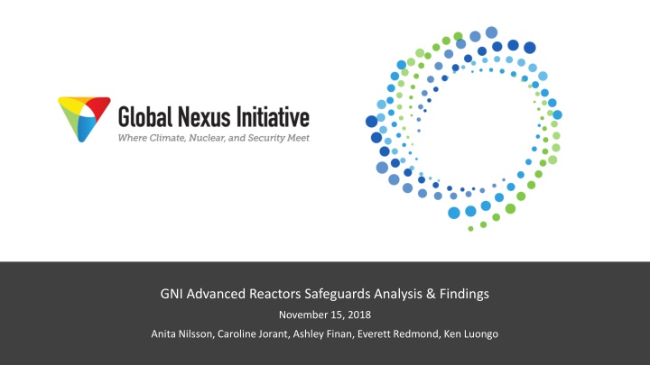 gni advanced reactors safeguards analysis findings