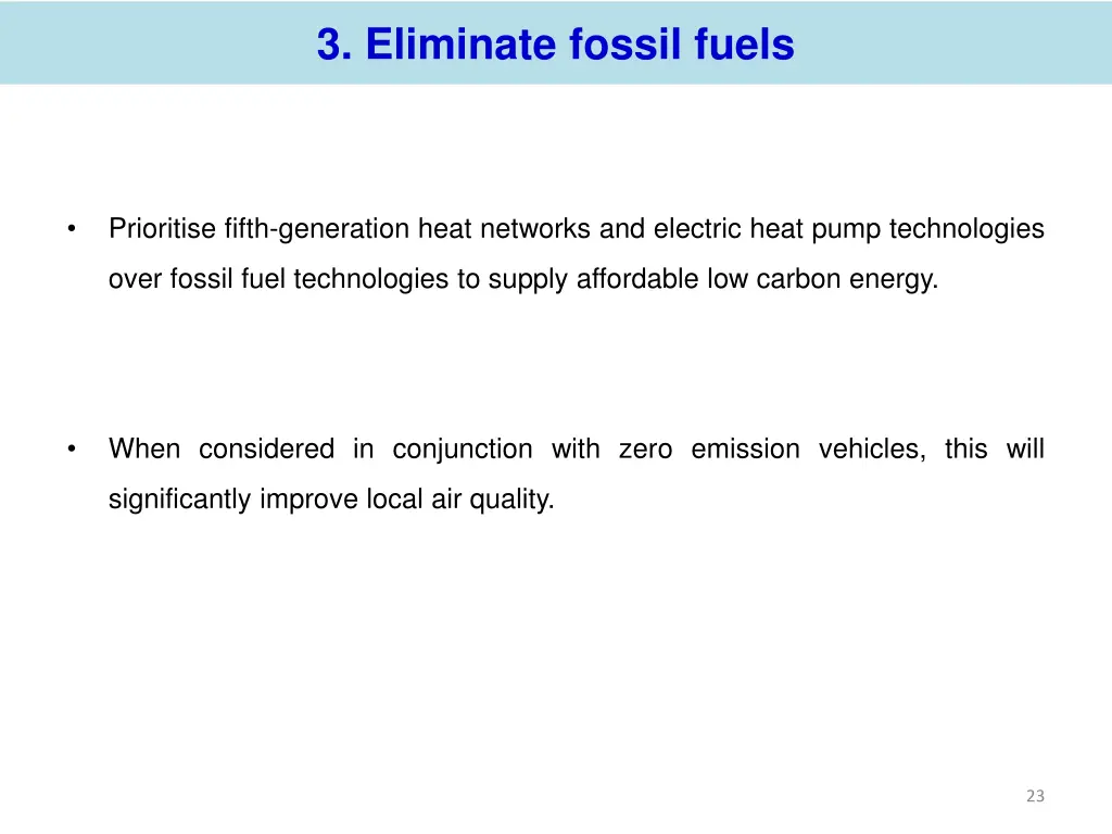 3 eliminate fossil fuels