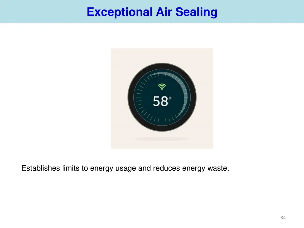 exceptional air sealing 1