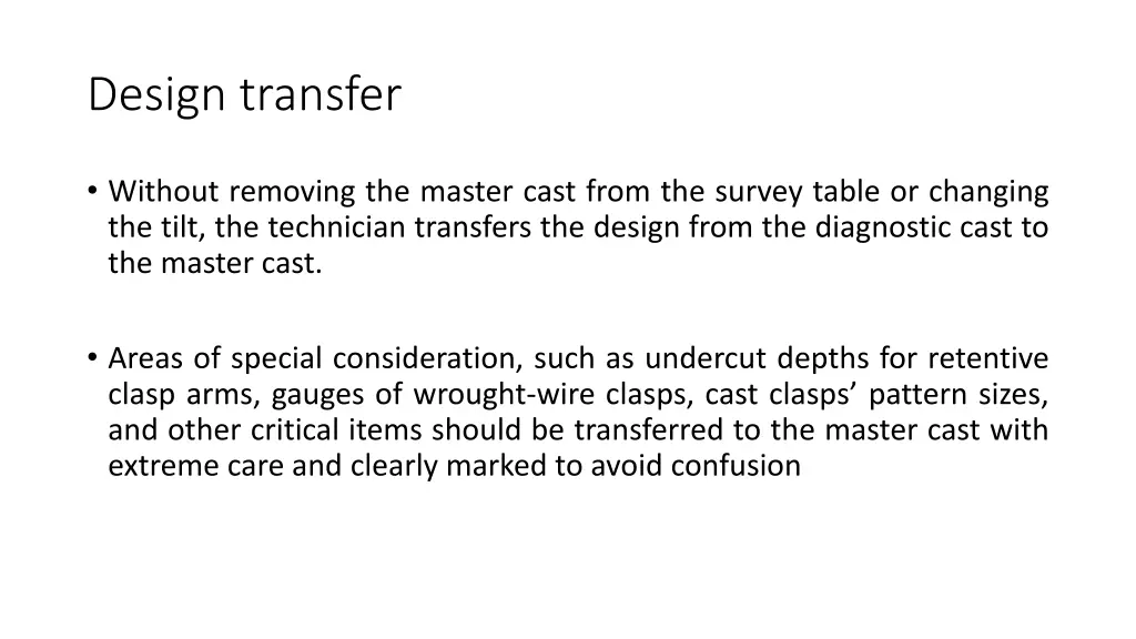 design transfer