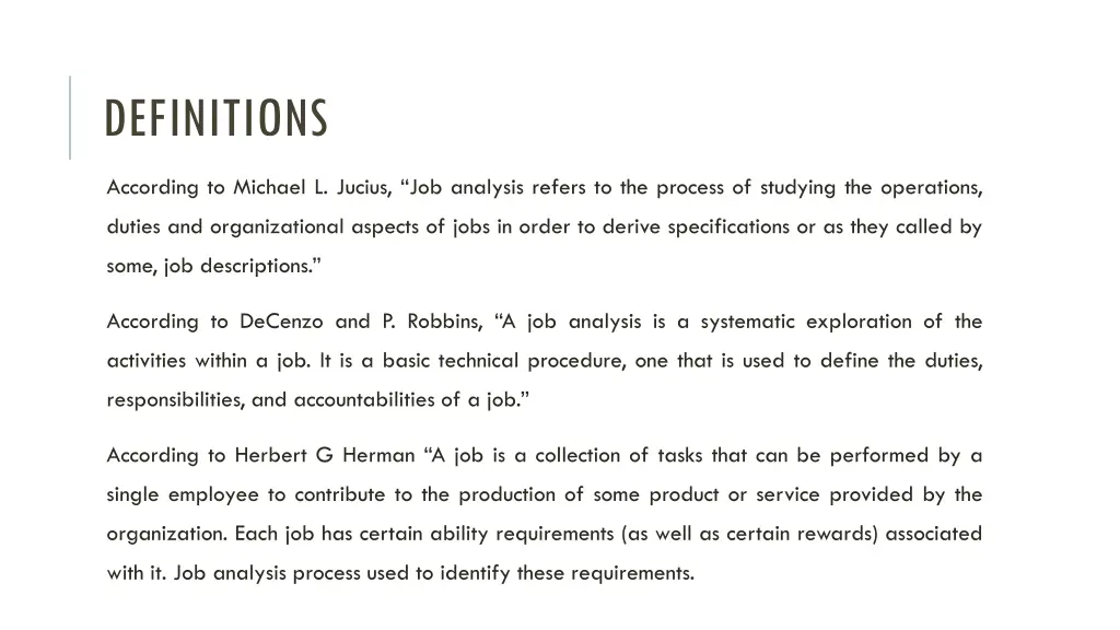 definitions