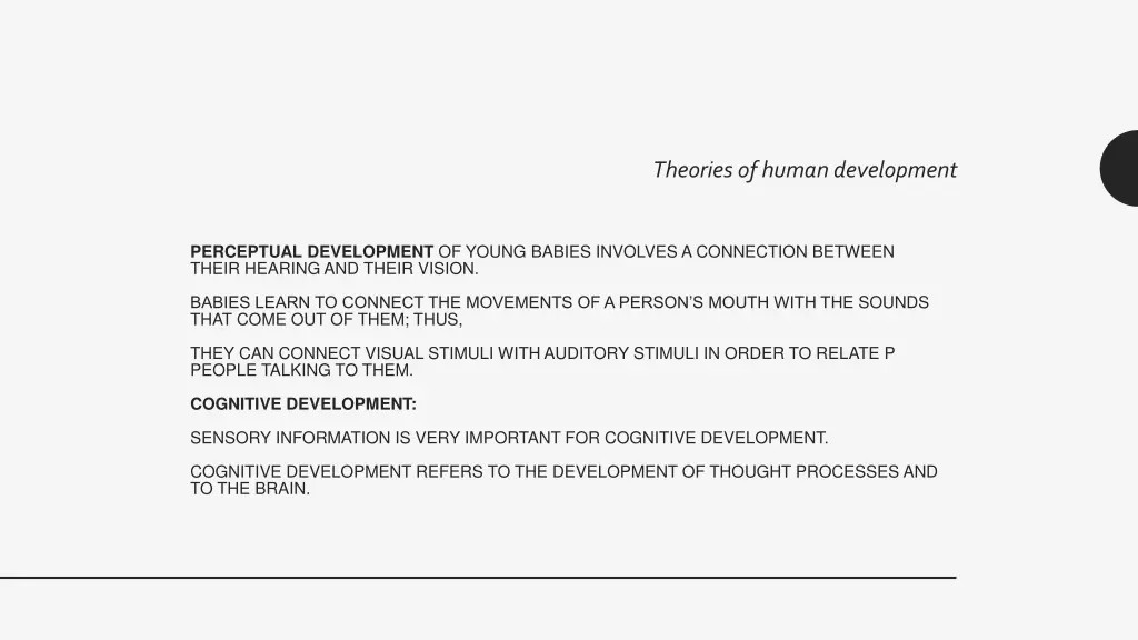 theories of human development 6