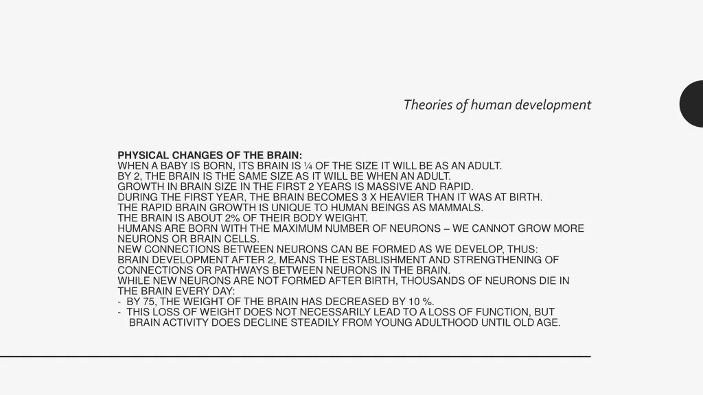 theories of human development 7