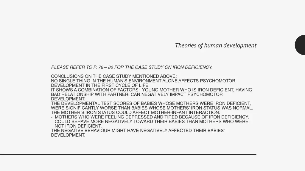 theories of human development 8