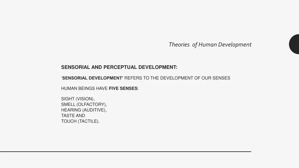 theories of human development