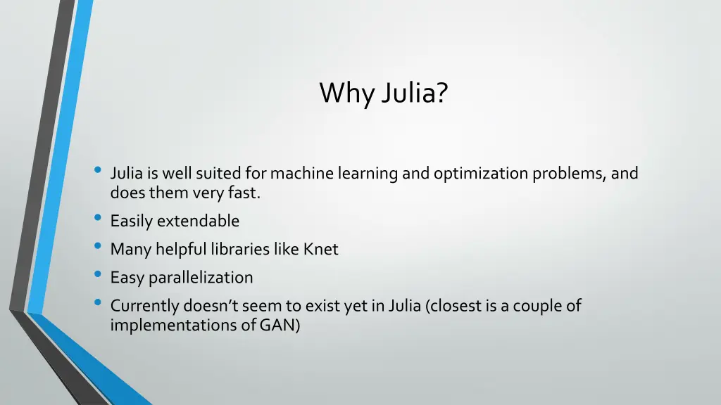 why julia