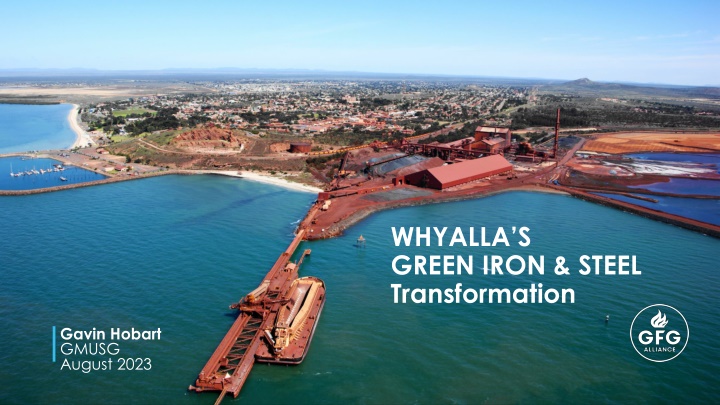 whyalla s green iron steel transformation