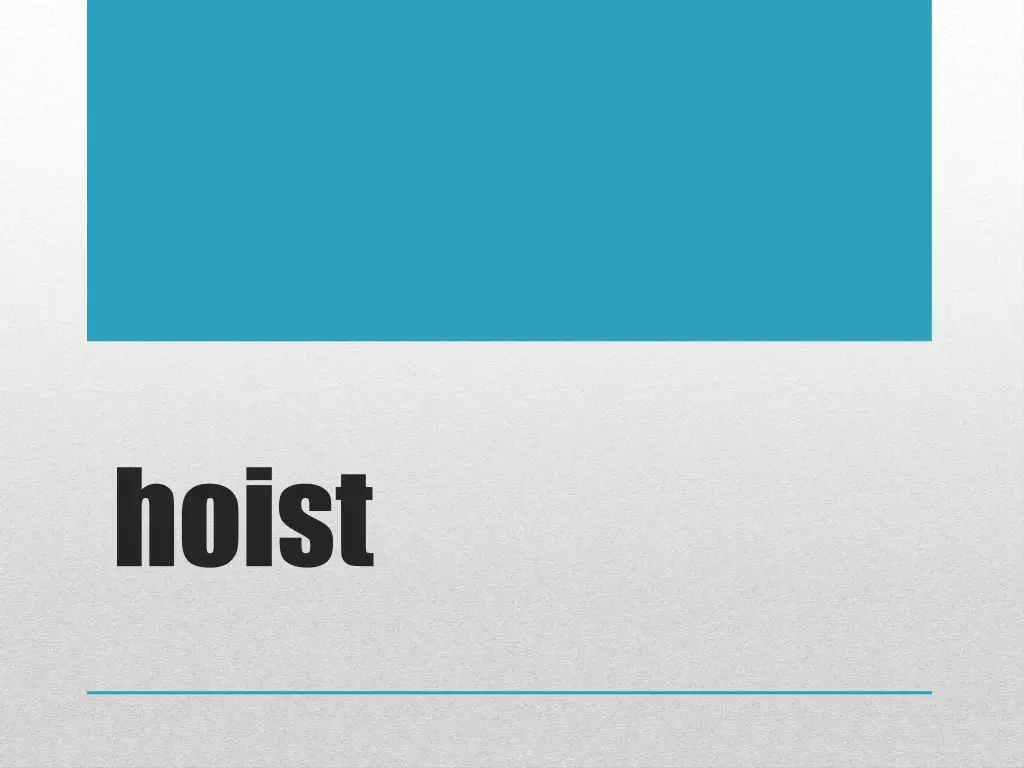 hoist