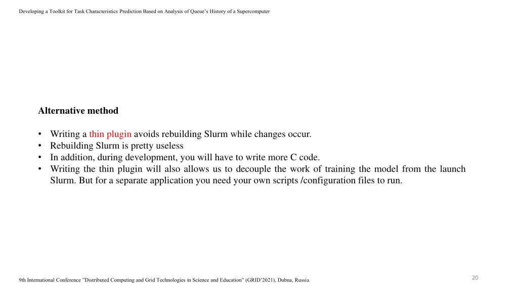 developing a toolkit for task characteristics 19