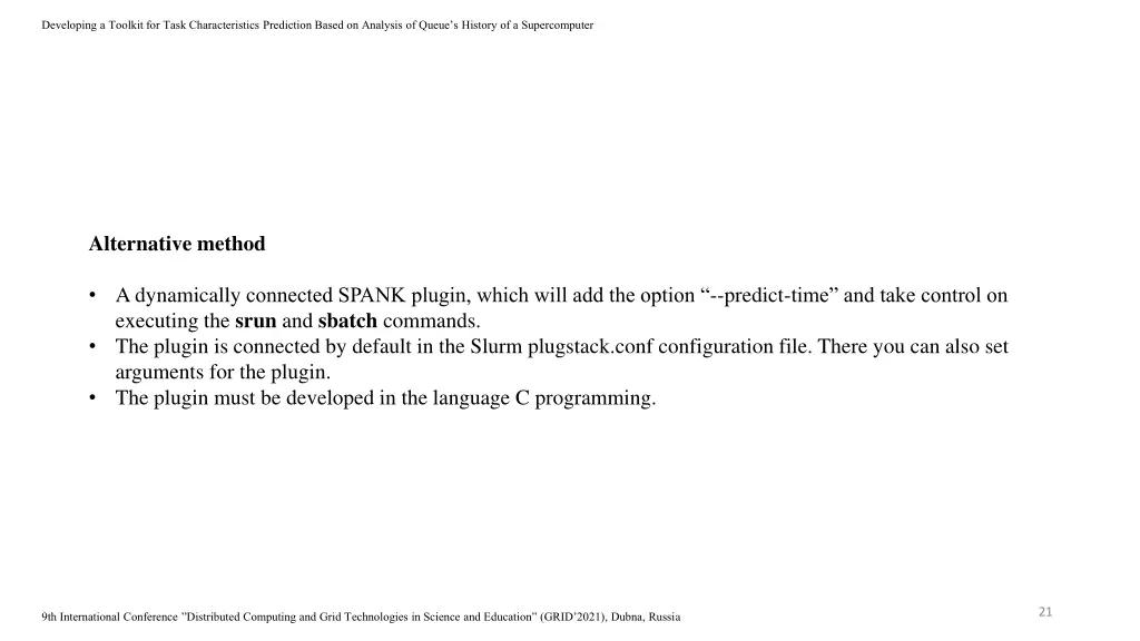 developing a toolkit for task characteristics 20