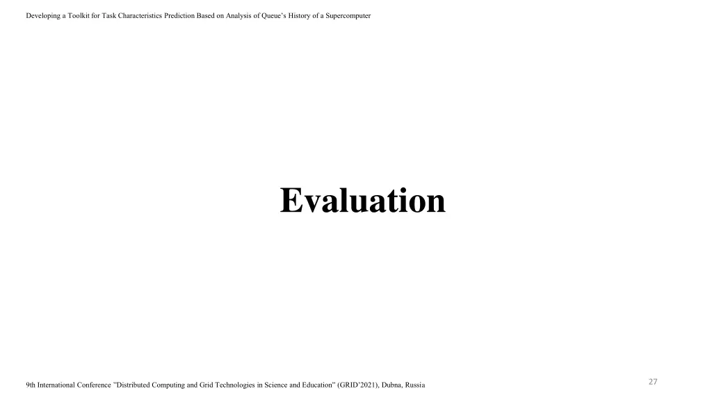 developing a toolkit for task characteristics 26