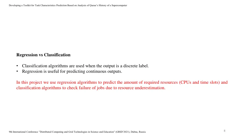 developing a toolkit for task characteristics 7