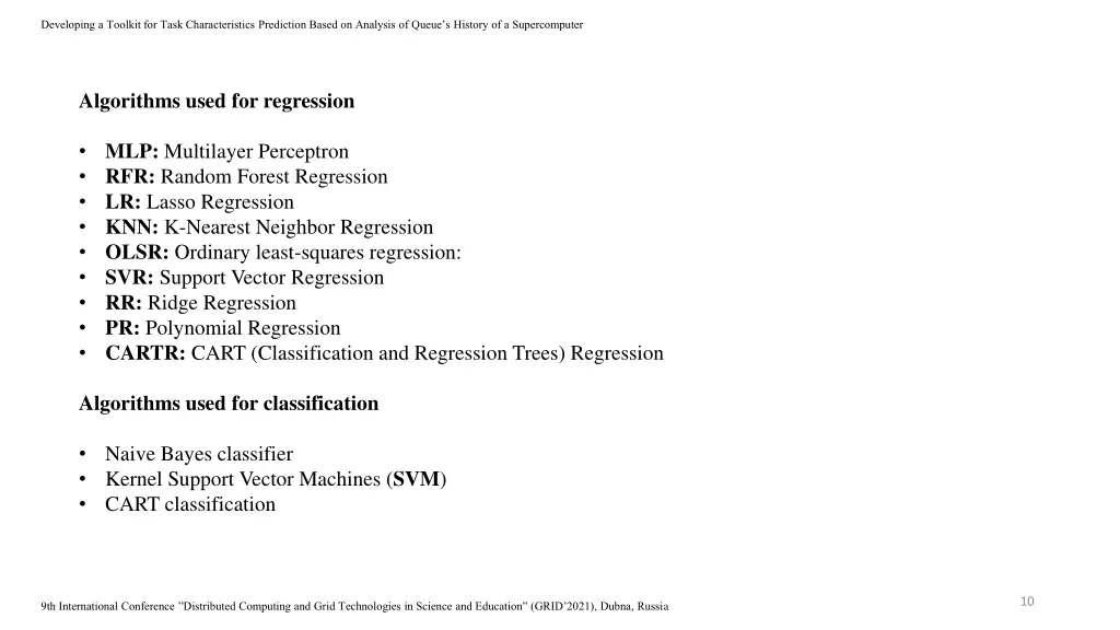 developing a toolkit for task characteristics 9