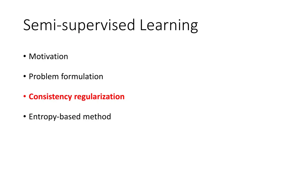 semi supervised learning