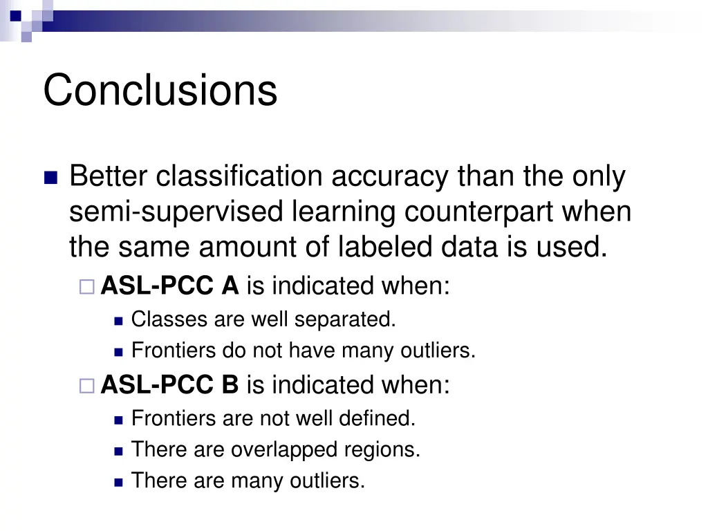 conclusions 1