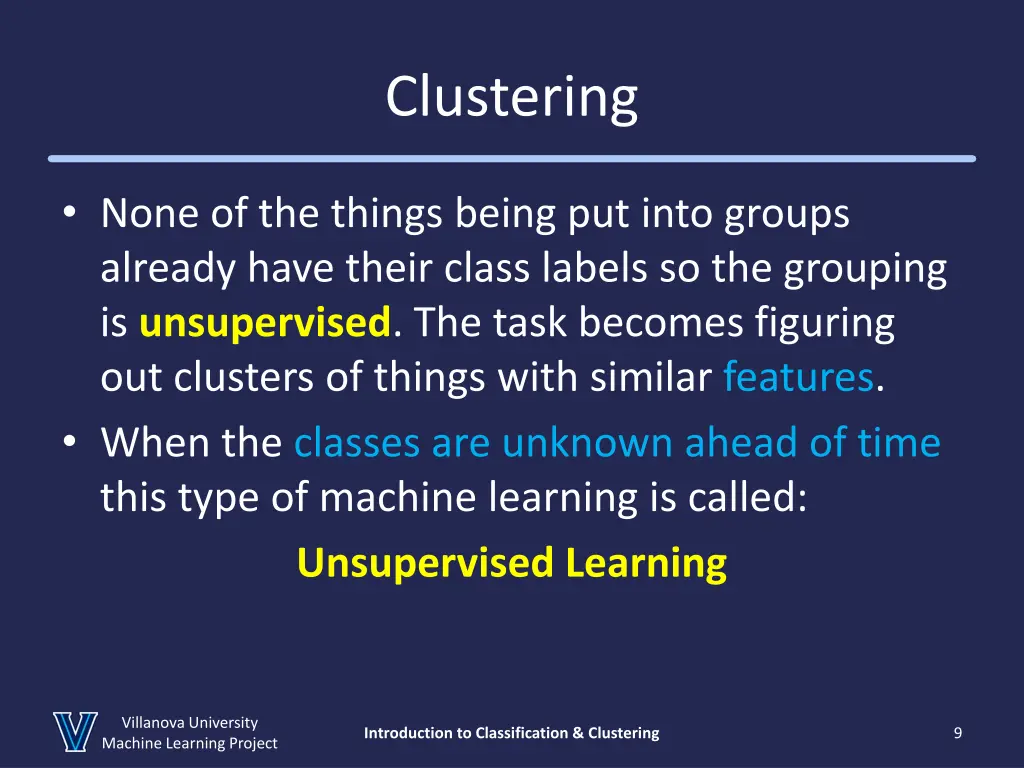 clustering
