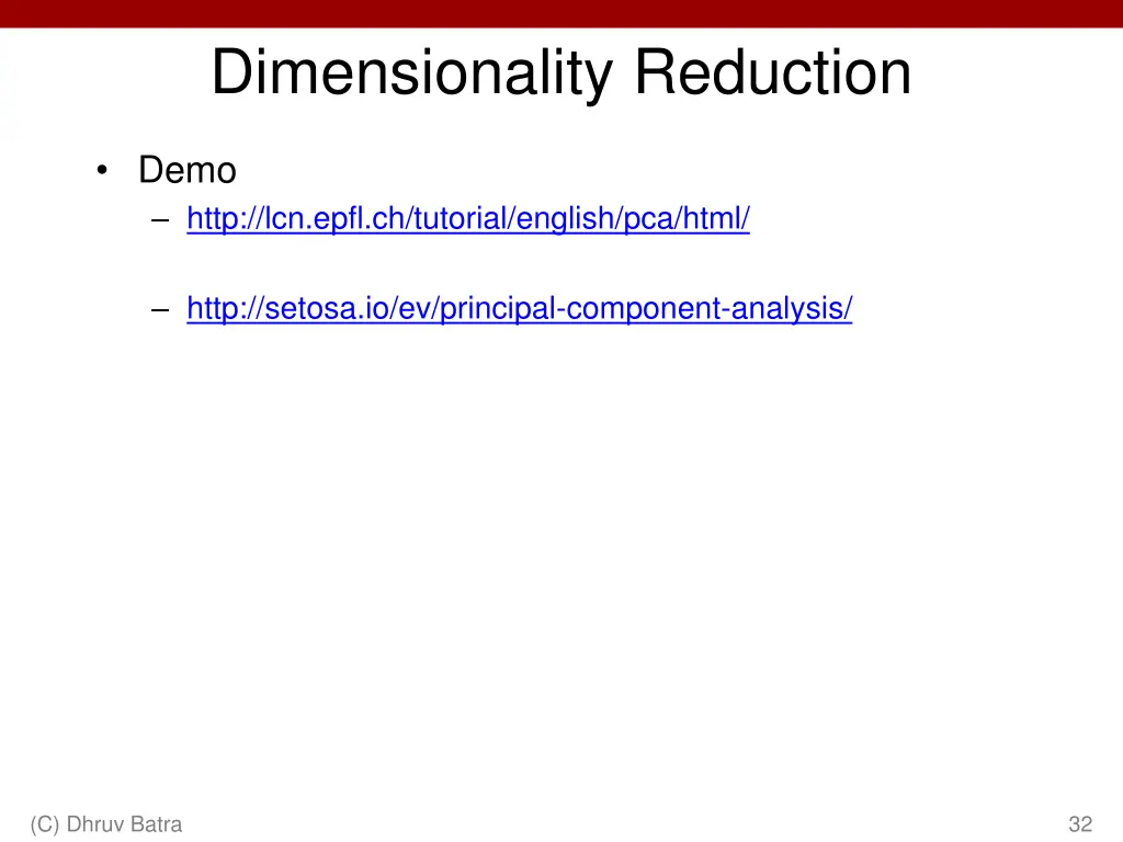 dimensionality reduction 1