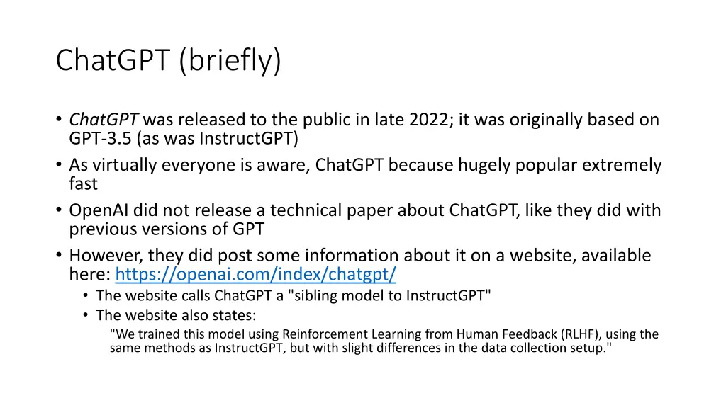 chatgpt briefly