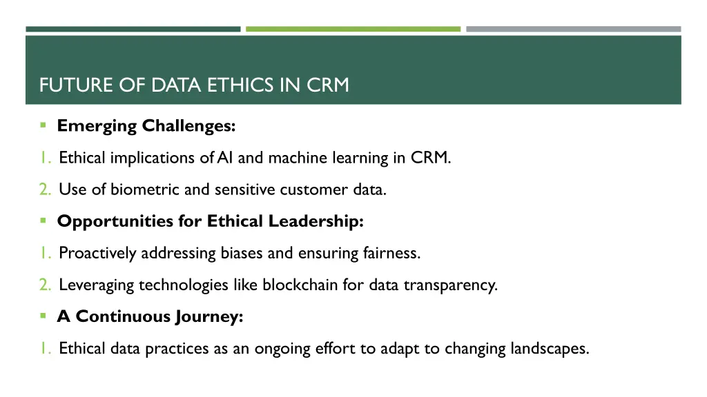 future of data ethics in crm
