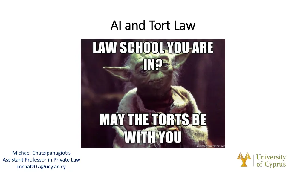 ai and tort law ai and tort law