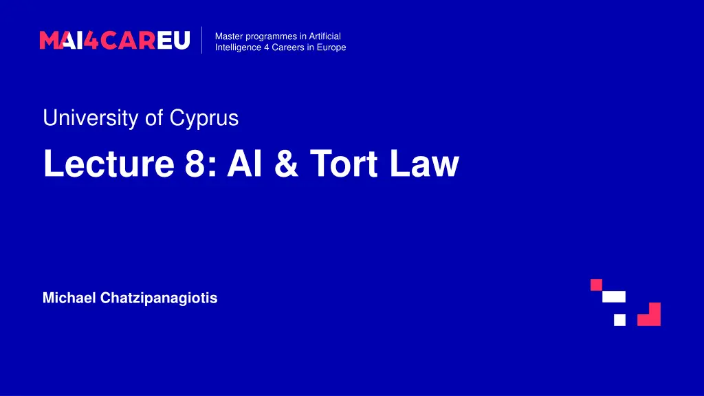 master programmes in artificial intelligence 1