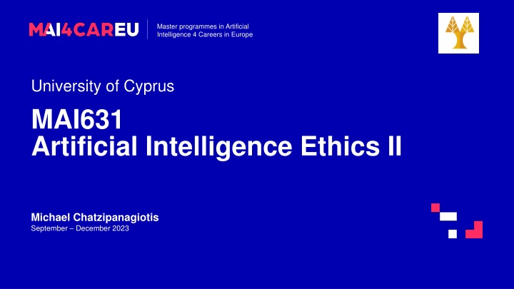 master programmes in artificial intelligence