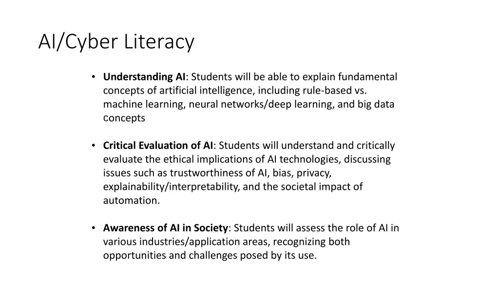 ai cyber literacy