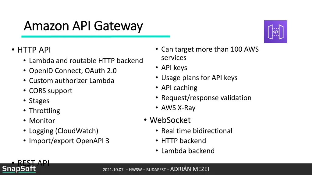 amazon api gateway amazon api gateway