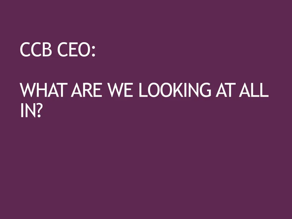 ccb ceo 2