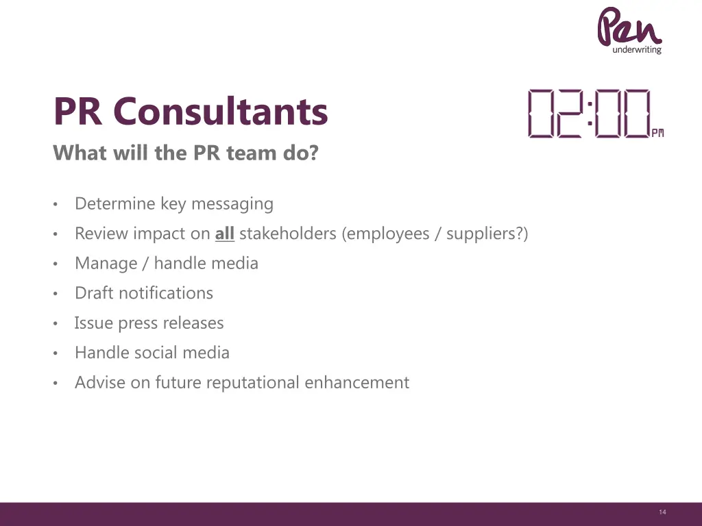 pr consultants what will the pr team do