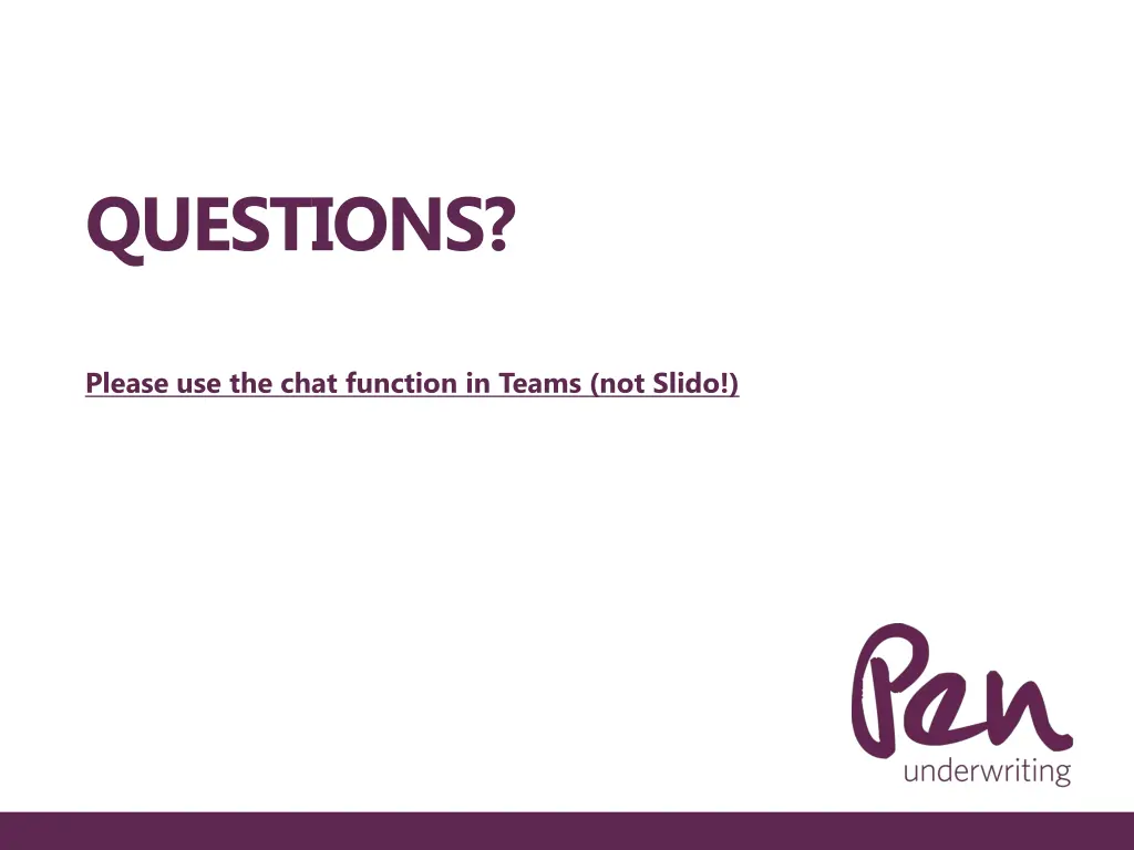 questions