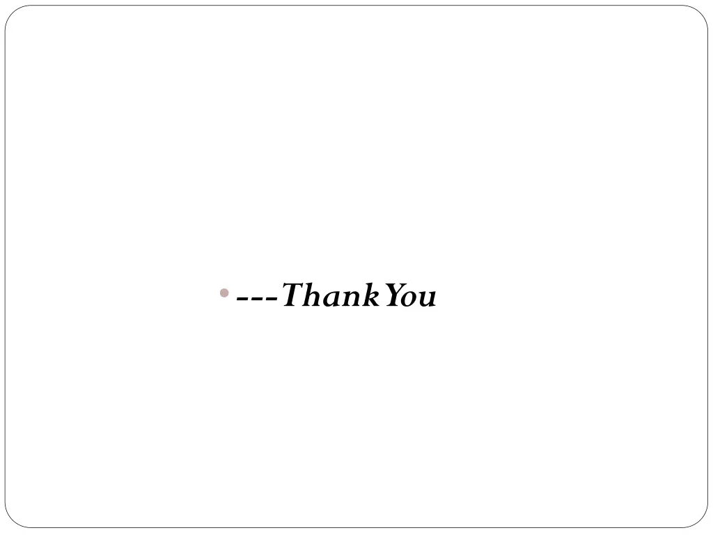 thank you