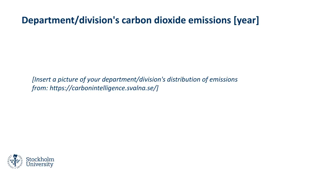 department division s carbon dioxide emissions