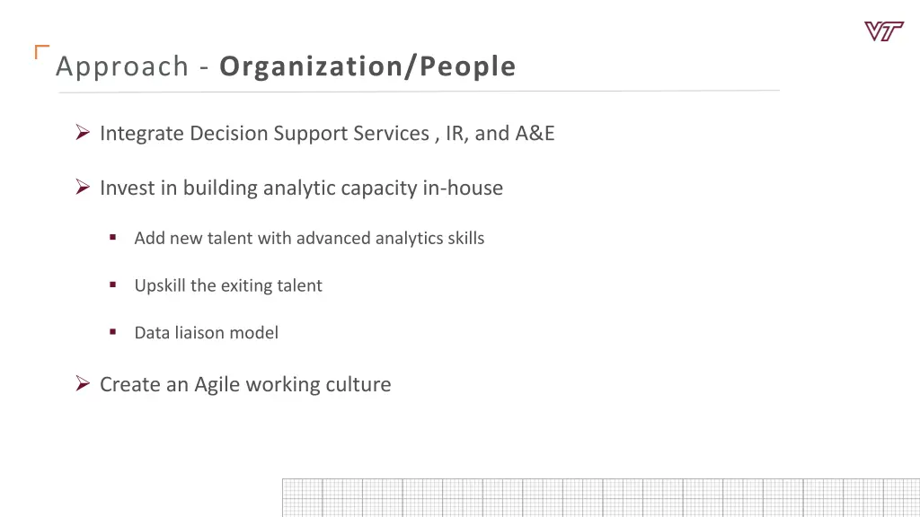 approach organization people