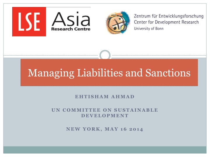 managing liabilities and sanctions
