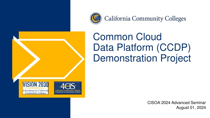 common cloud data platform ccdp demonstration