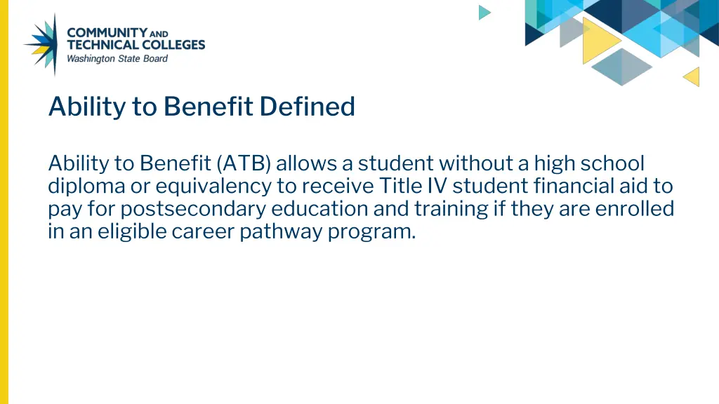 ability to benefit defined