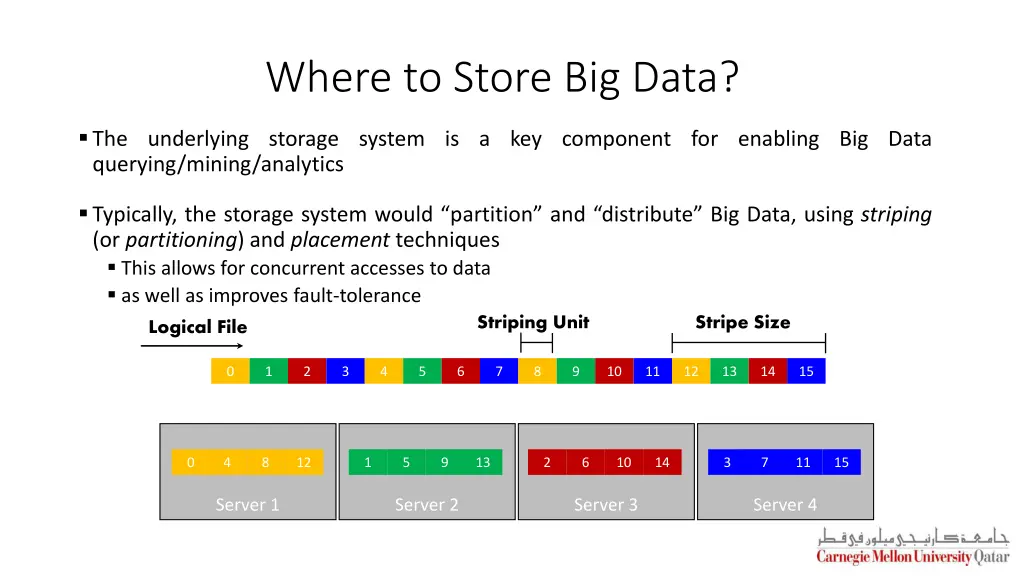 where to store big data