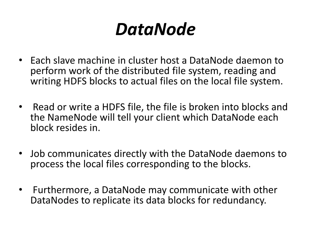 datanode