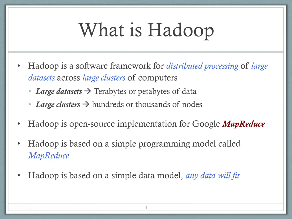 what is hadoop