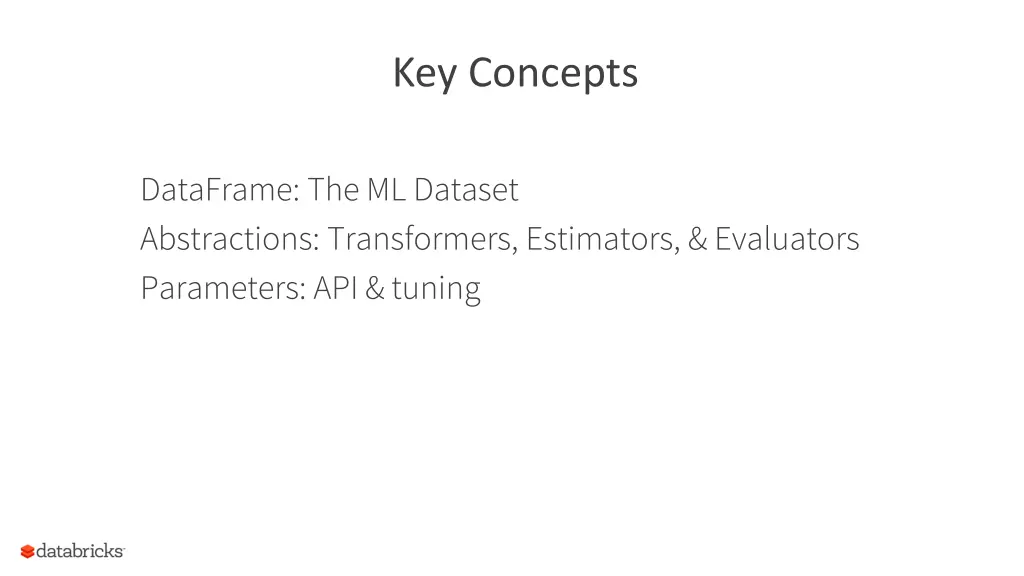 key concepts
