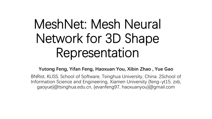 meshnet meshnet mesh neural mesh neural network