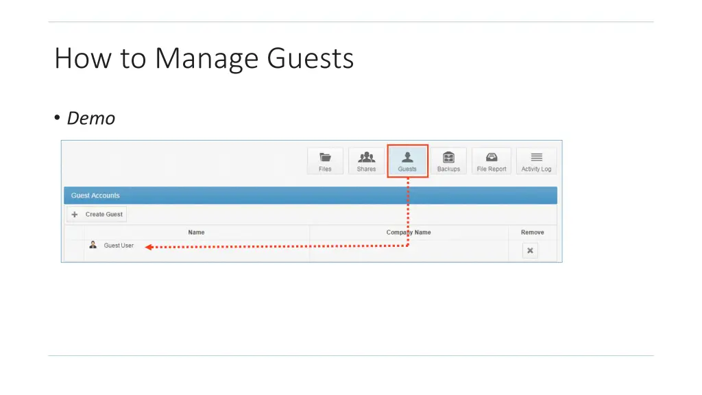 how to manage guests