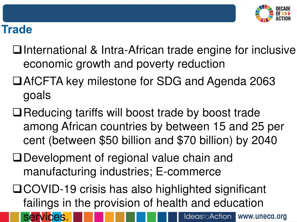title international intra african trade engine
