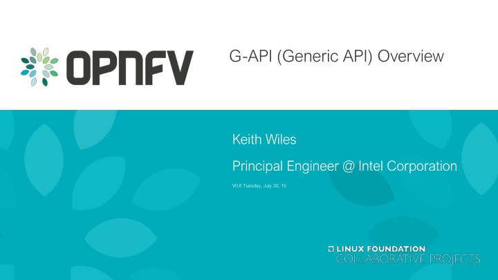 g api generic api overview
