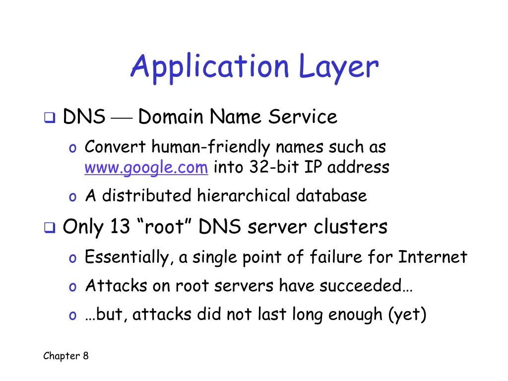 application layer 1