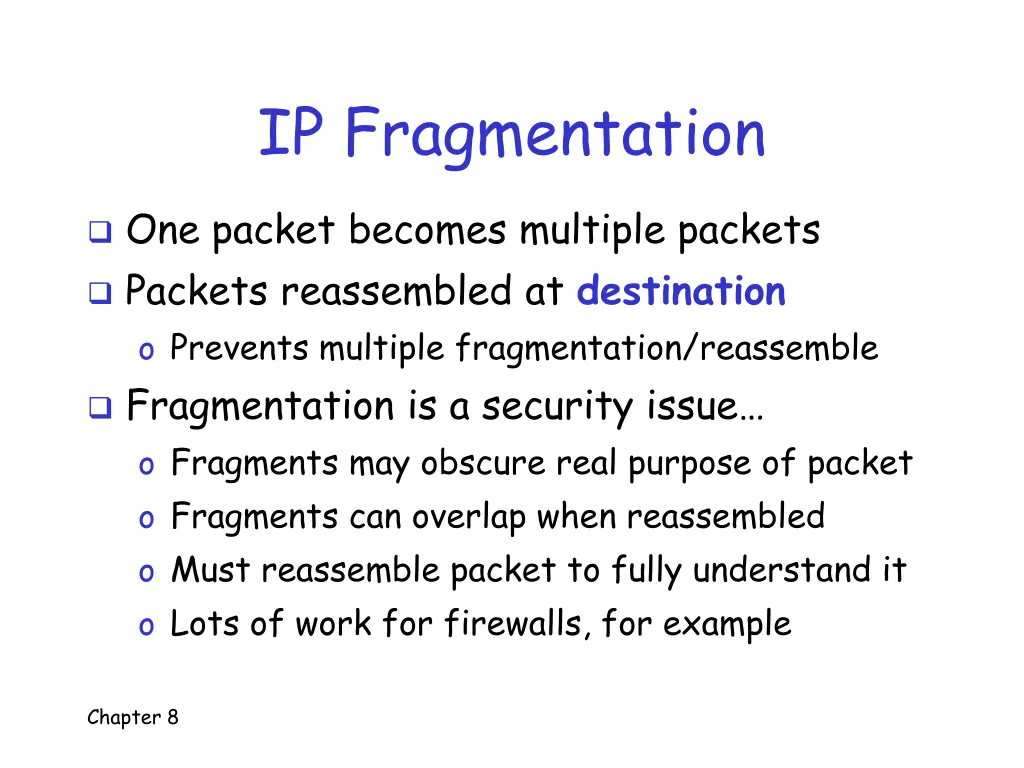ip fragmentation 1