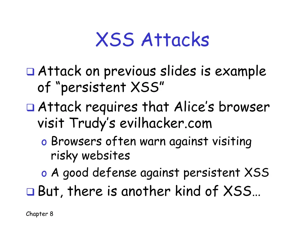 xss attacks 2
